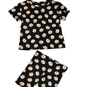 GIRLS 2 PC BIKE SHORT SET